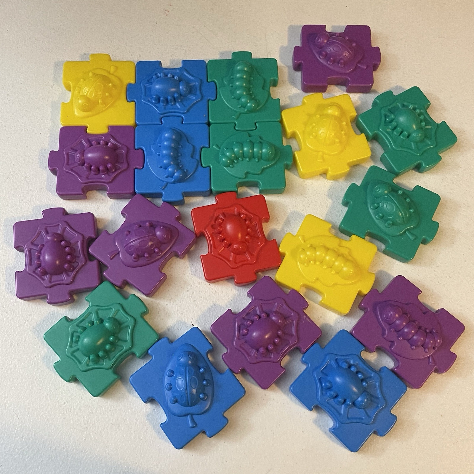 Lakeshore Learning 3D Insects Bugs Puzzle Builders Chunky 19 Pieces