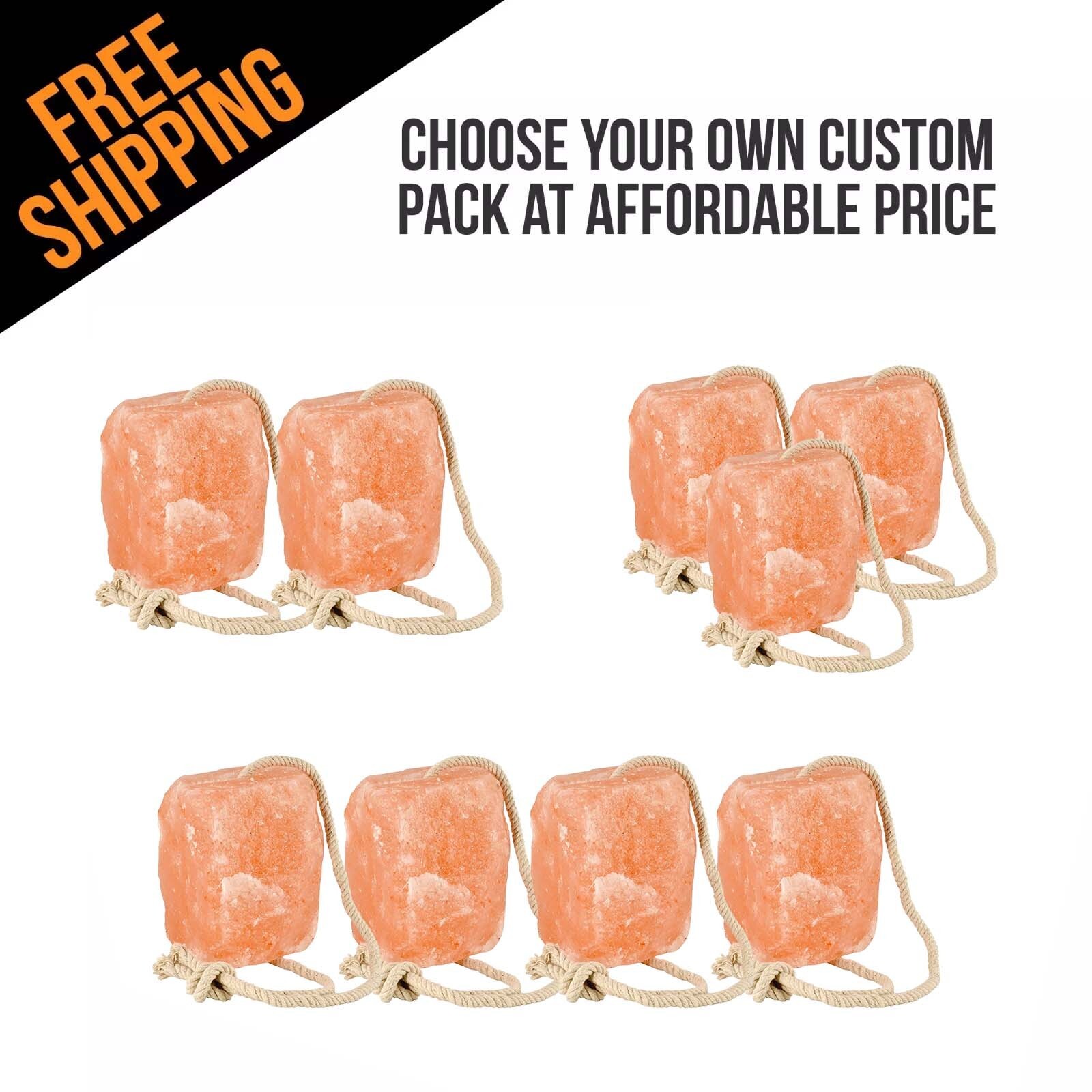 Salt Lick 6lb Himalayan Animal Block & ROPE 2,4 & MORE Horse Cow Deer AFFORDABLE