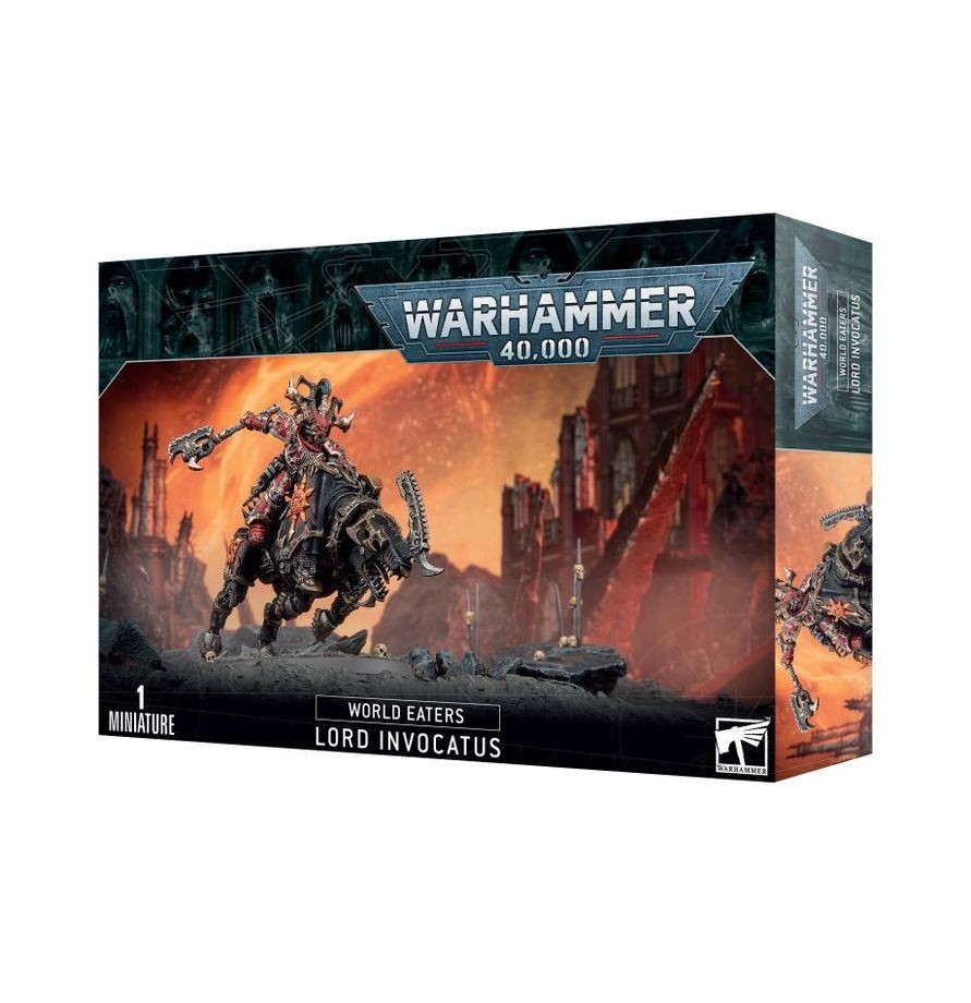 Warhammer 40K: World Eaters - Lord Invocatus/Lord on Juggernaut - NOS - No box