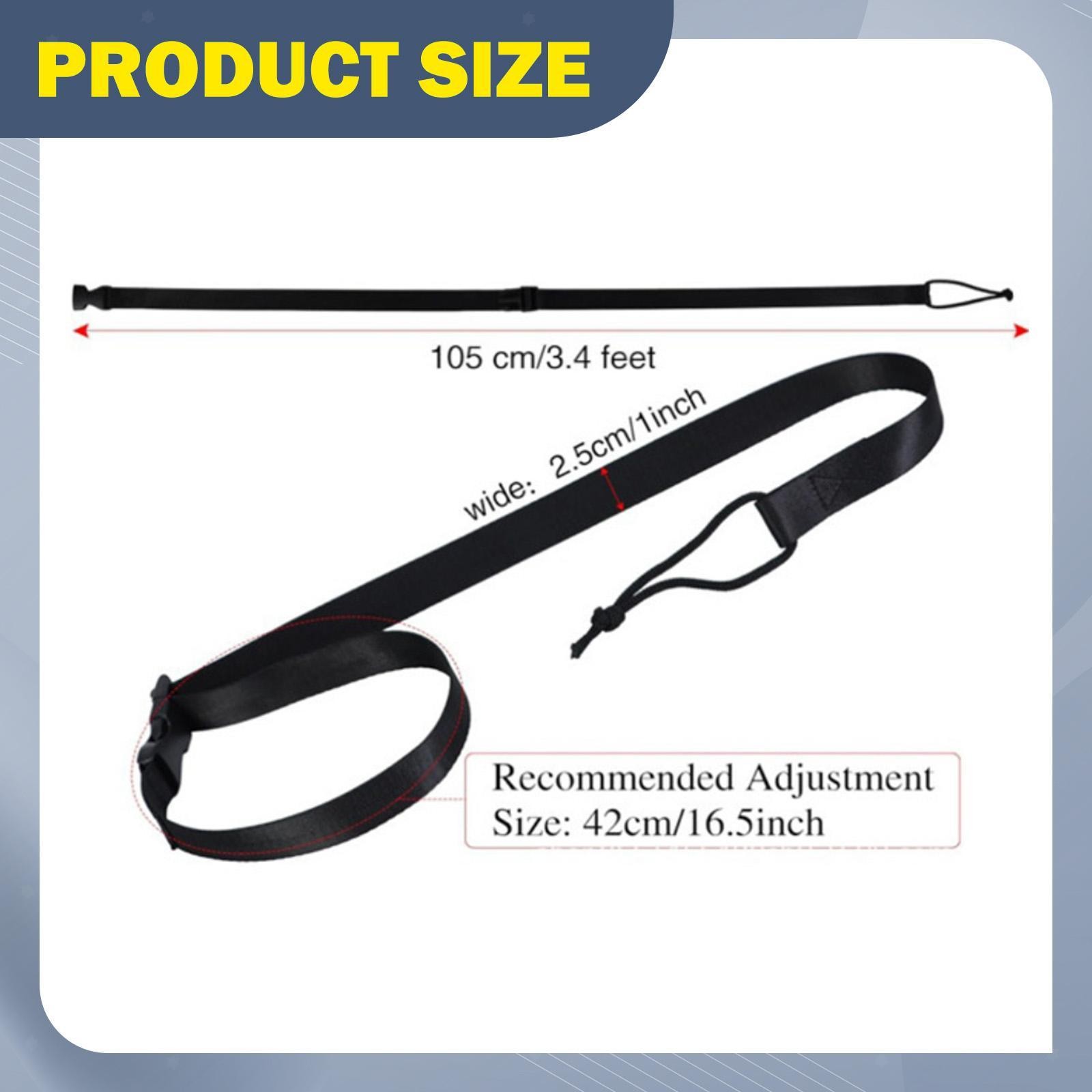 Snowboard Leash Snowboard Binding Leash Ski Board Part Polyester Skiing