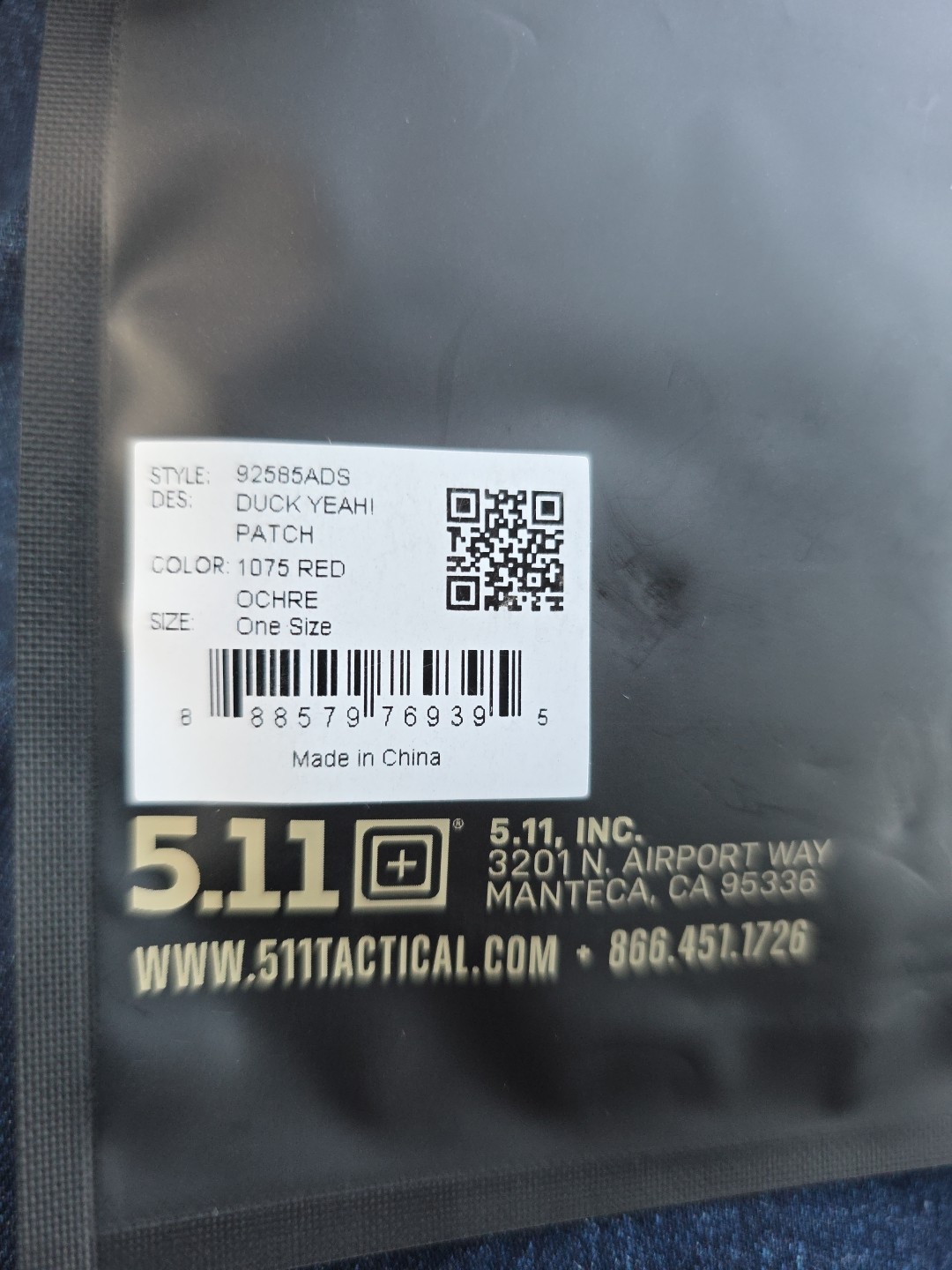 5.11 TACTICAL DUCK YEAH! PATCH ABR SHOTGUN SHELLS - NEW & RARE