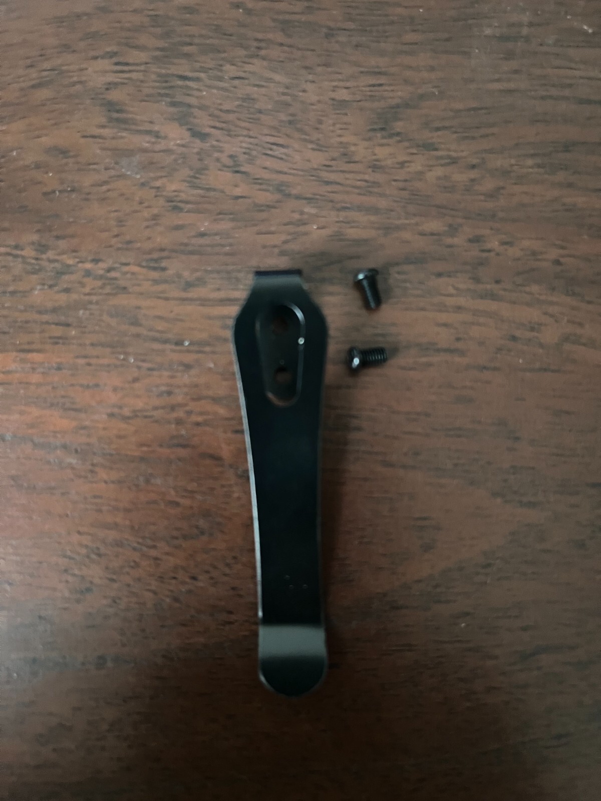 2.5" Long Deep Pocket Carry Clip with Mounting Screws - Black