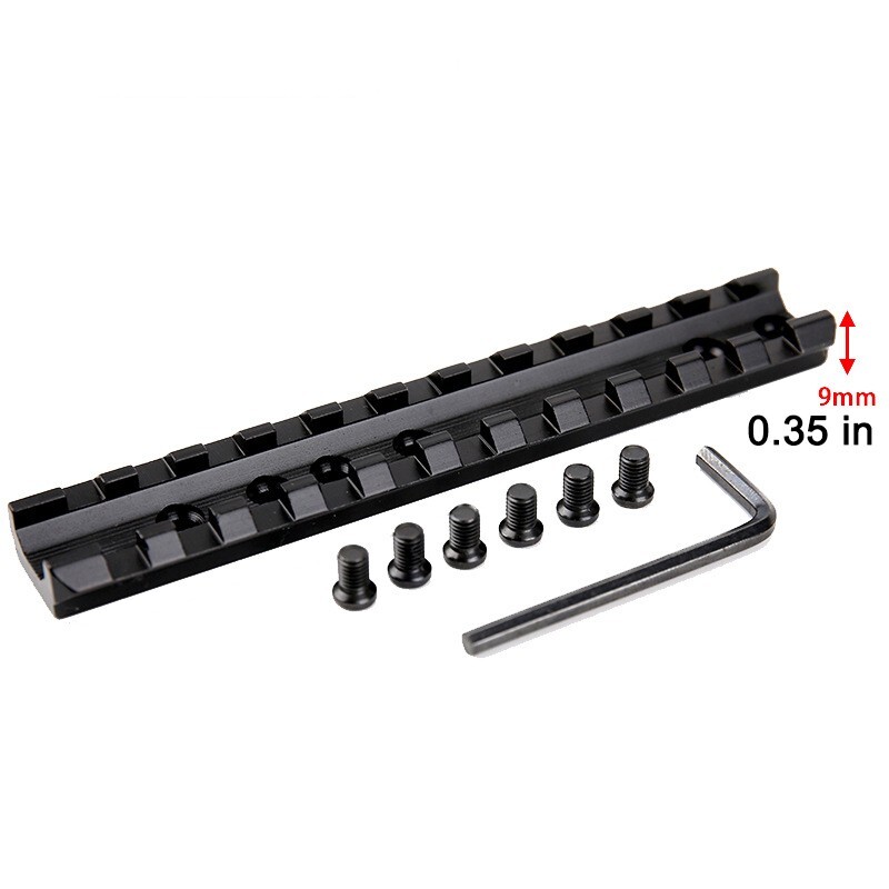 20mm Weaver Rail Scope Mount Rifle Sight Scope Base Picatinny Rail Adapter