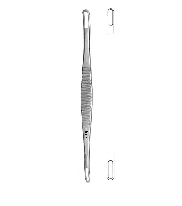 Schamberg Comedone Extractor, 3.75" Standard Pattern Crimped Extra Fine Loops