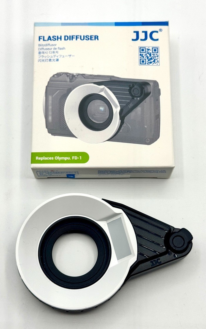JJC LED Light Guide Ring Macro Light for Olympus TG Tough Cameras - USA SHIPPING