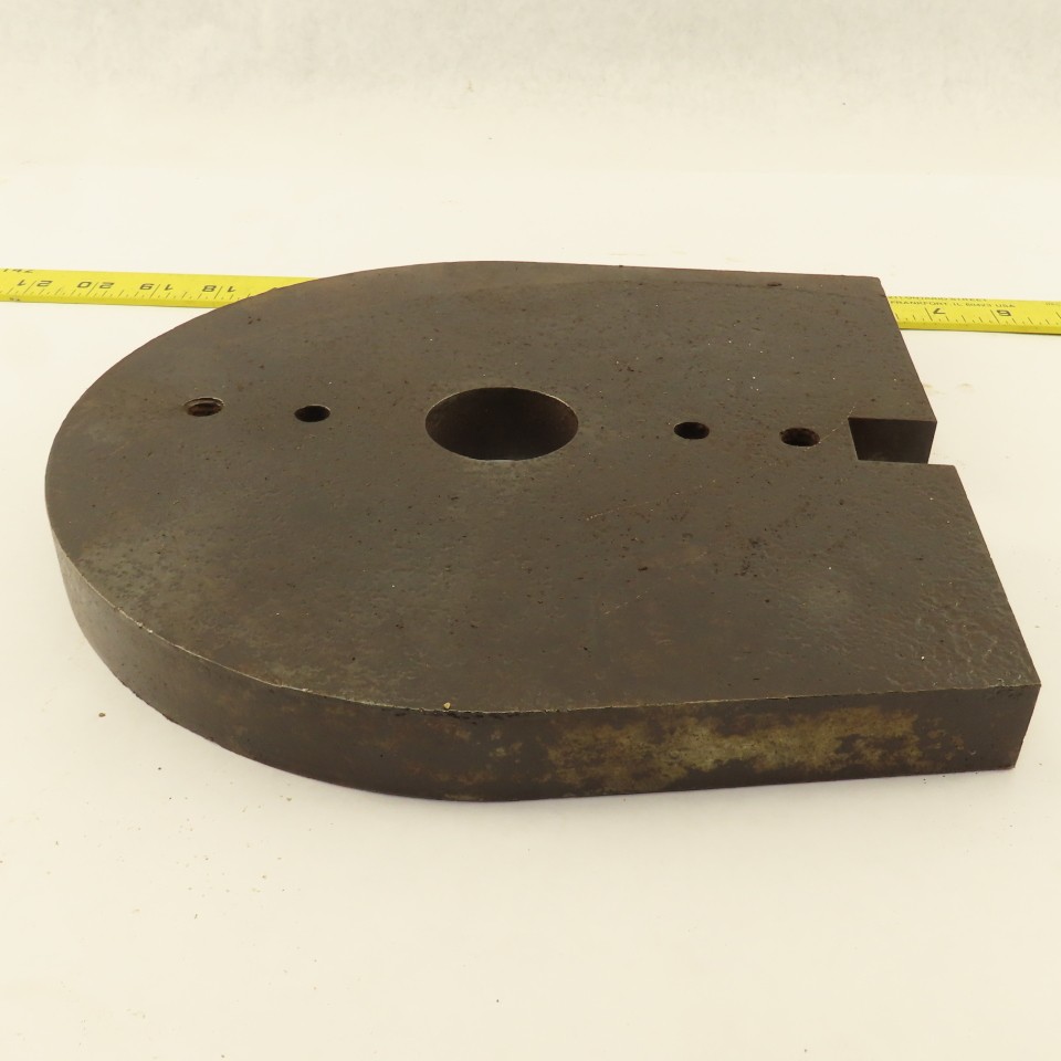 Bender Riser Shim Plate 5" Radius 1" Thick