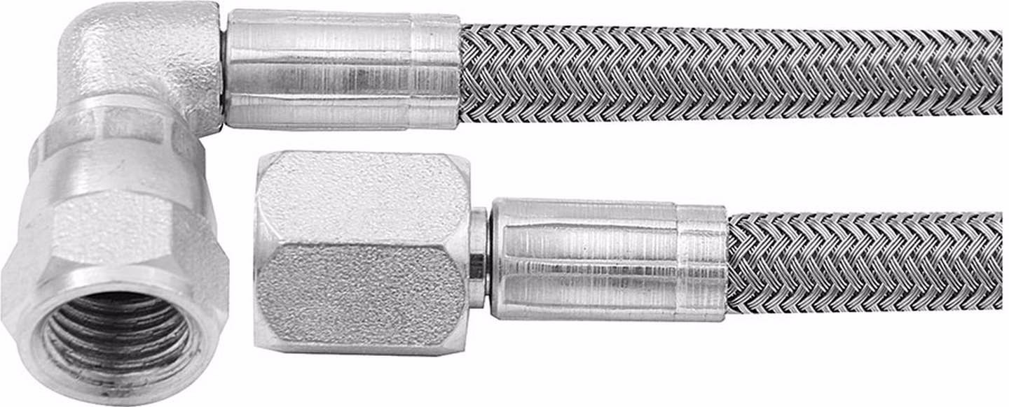Allstar Performance 46402-18 18IN #4 Line -4 Str/-4 90 Deg IMCA Dirt Off Road