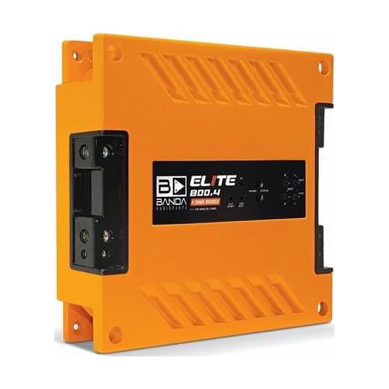 Banda ICEX800.1ORANGE 800W 1 Ohms Car Amplifier, Orange