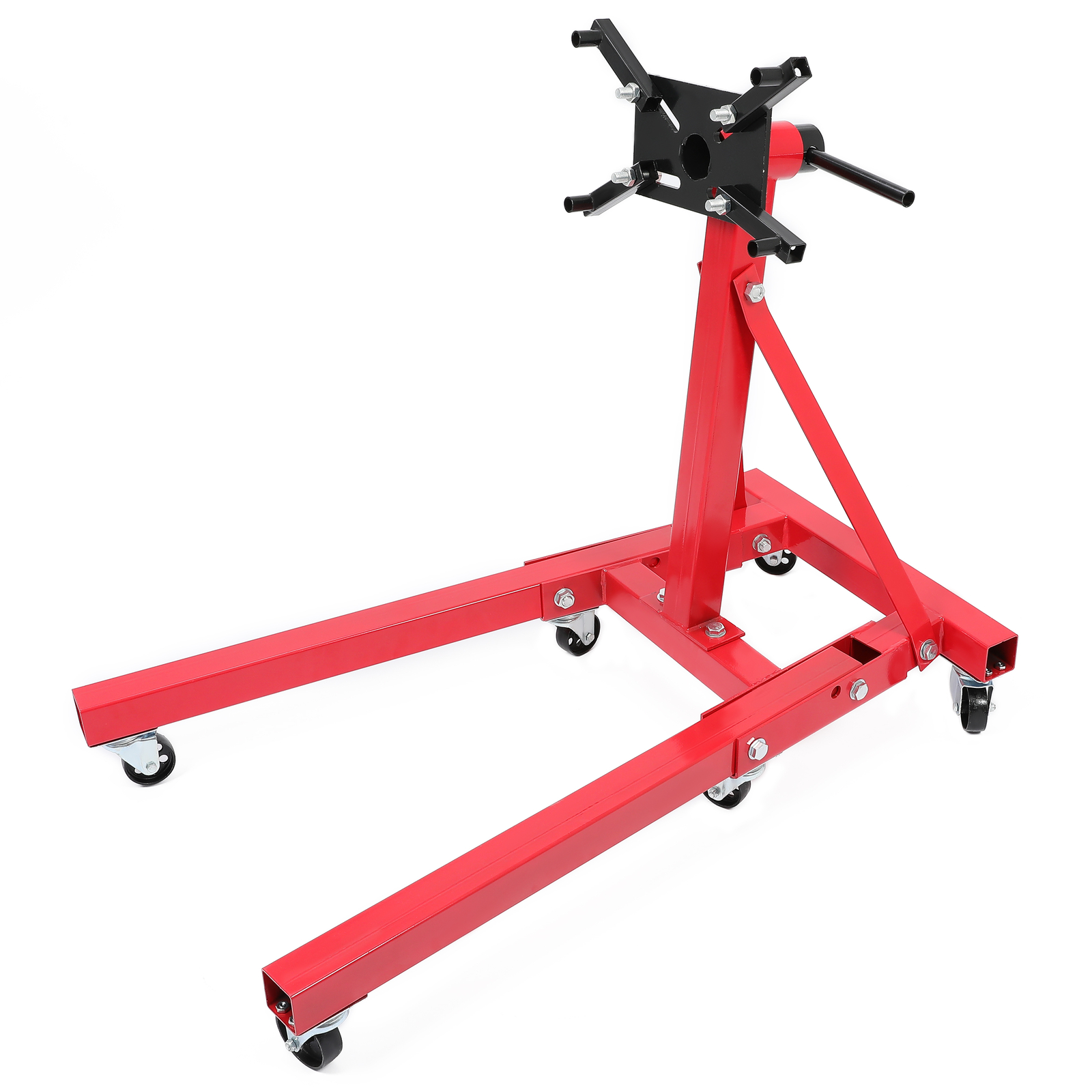Engine Stand 2000LBS Motor Hoist Dolly 360 Degree Adjustable Mounting Head