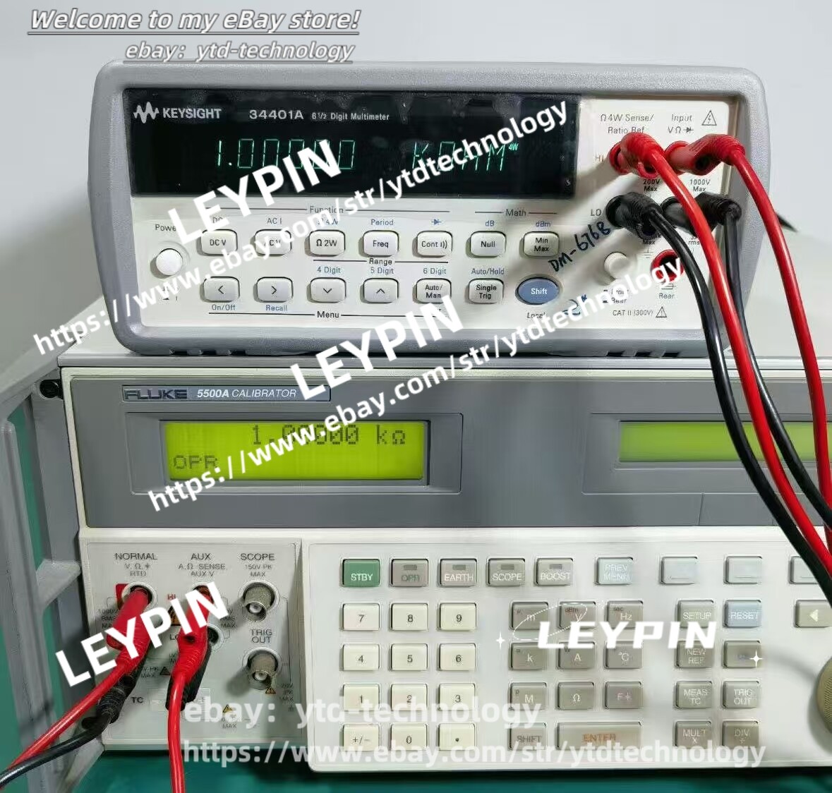 Fluke 5500A Multi-Function Calibrator/-good test /ytd