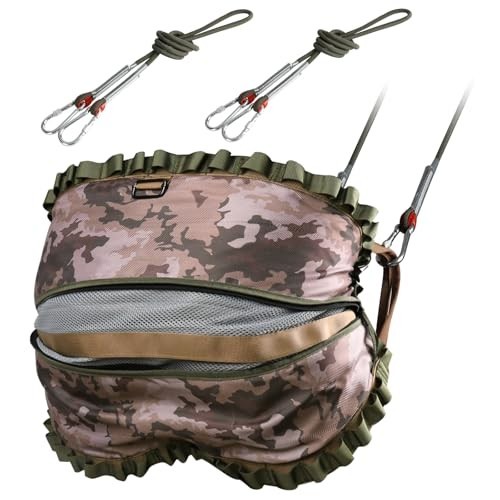 Comfortable Lightweight Hunting Saddle System, Padded Hammock Seat & Adjustable