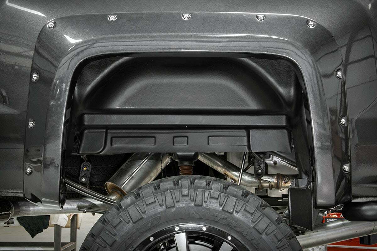 Rough Country GMC Rear Wheel Well Liners 14-18 Sierra 1500/14-19 Sierra HD 4216