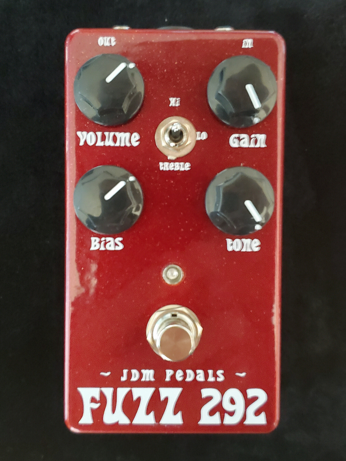 JDM Pedals "Fuzz 292" | Silicon Fuzzface w/ 3 Way Gain Switch | 4-knob version