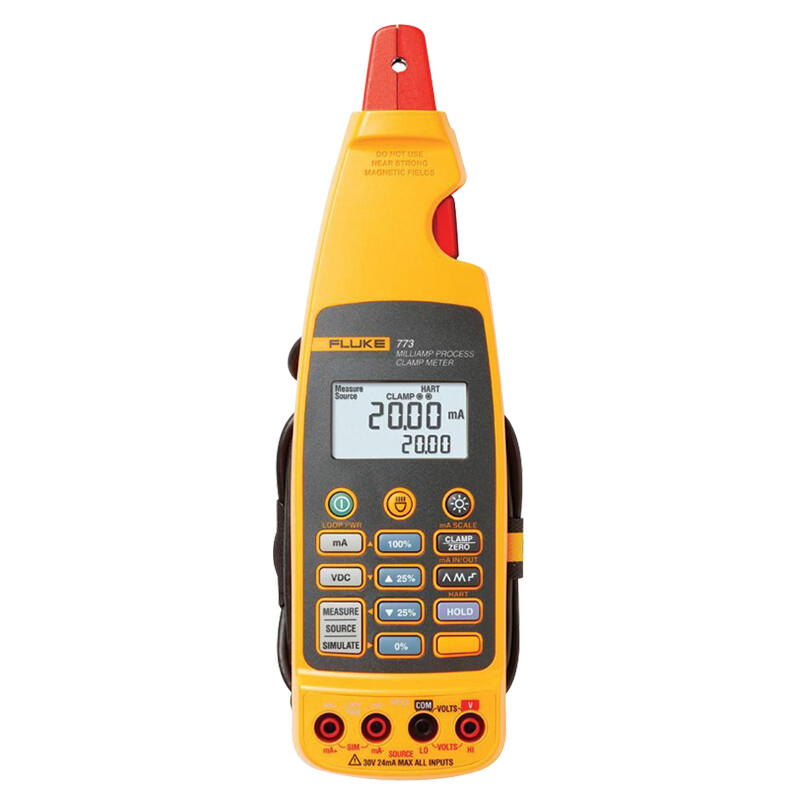 New Fluke 773 Milliamp Process Clamp Meter 4 to 20 mA Signals Loop Calibrator#