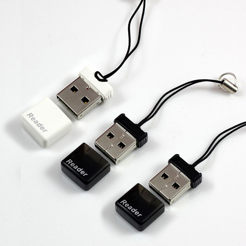 1x Mini Super Speed Usb 2.0 For Micro SD/SDXC TF Card Reader Adapter /