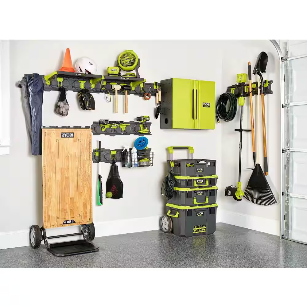 RYOBI Stowaway Wall Mounted Folding Workbench Table