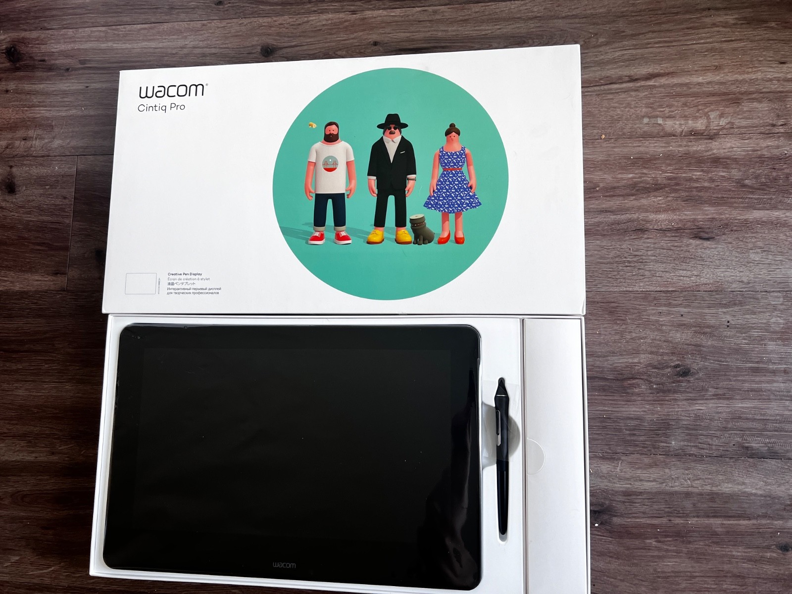 Wacom DTH1620AK0 16 inch Cintiq Pro Graphic Tablet