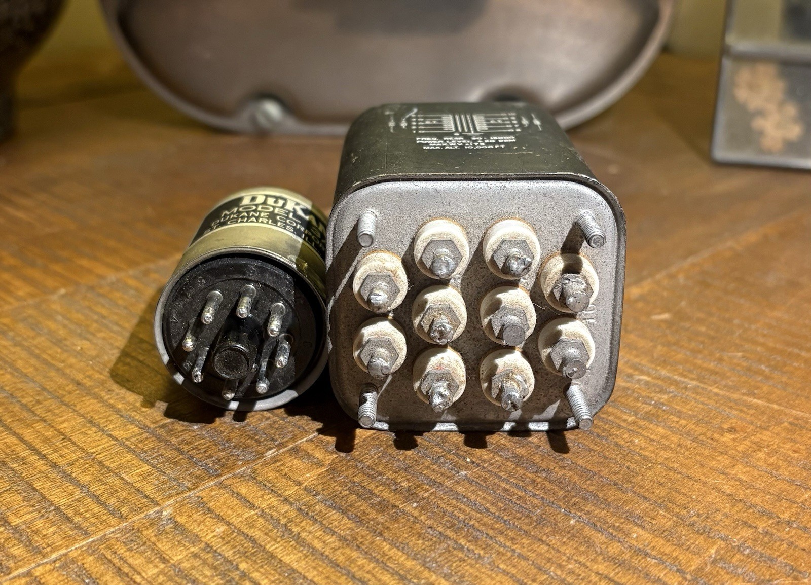 Vintage Microphone Input Transformers Dukane 3a55 Chicago Standard Bih4 audio