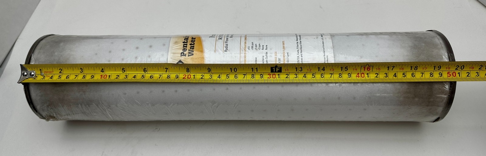 Pentair Water Pentek RFFE20-BB Radial Flow Iron Reduction Filter Cartridge