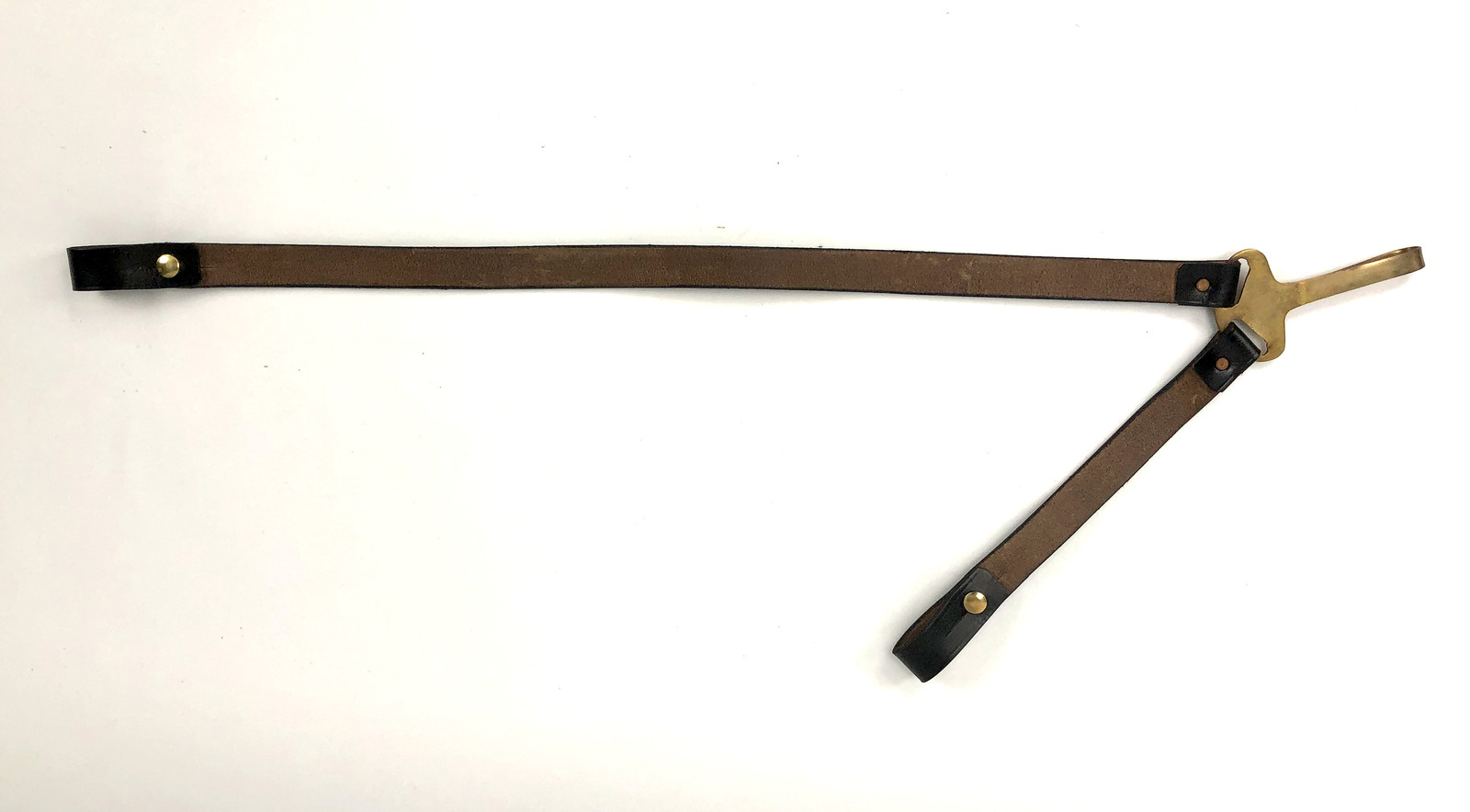 Black Leather Clip On Sword Hanger
