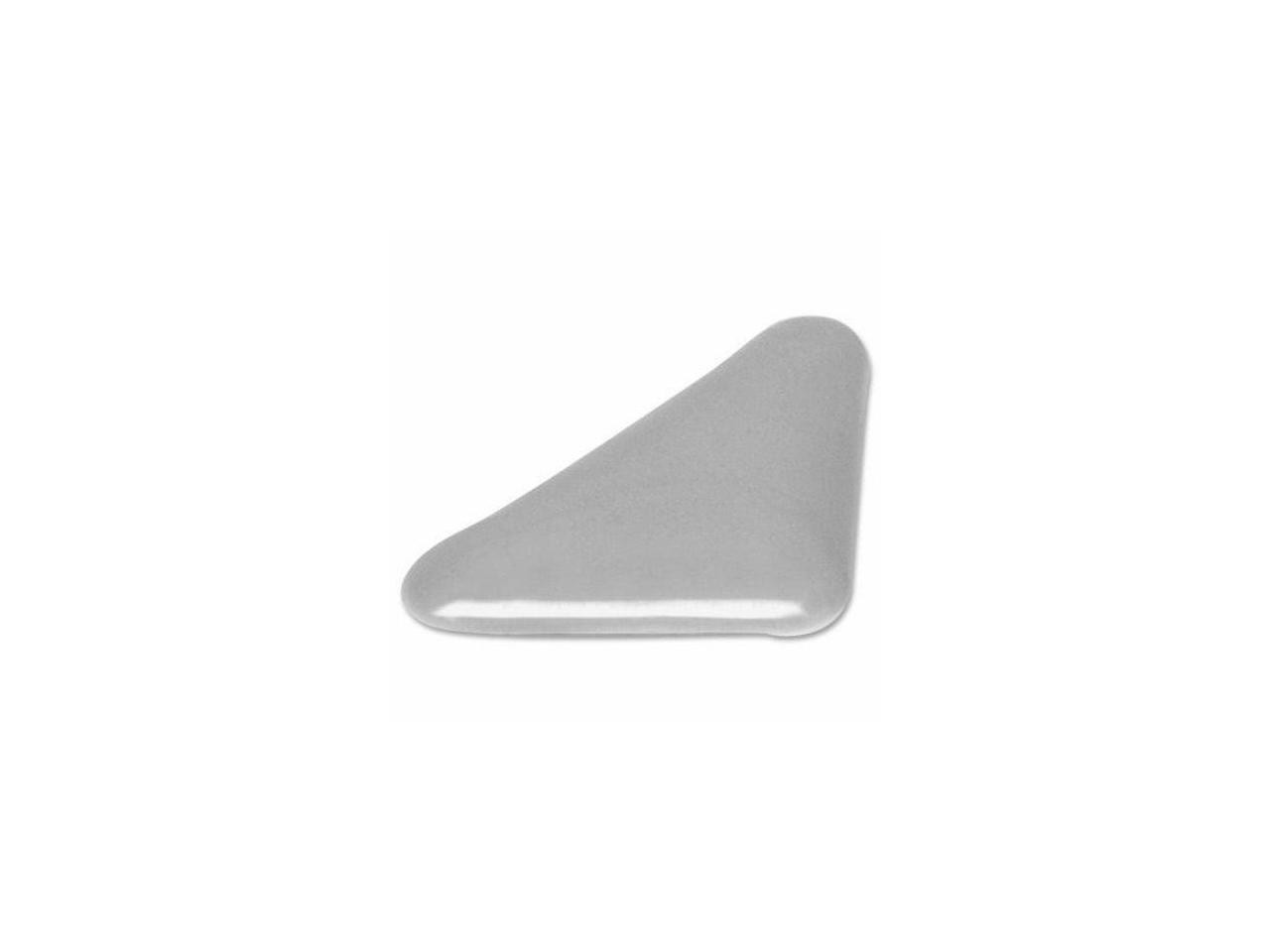 Lorell File Cabinet Sliders Triangle 4/PK Gray 49326
