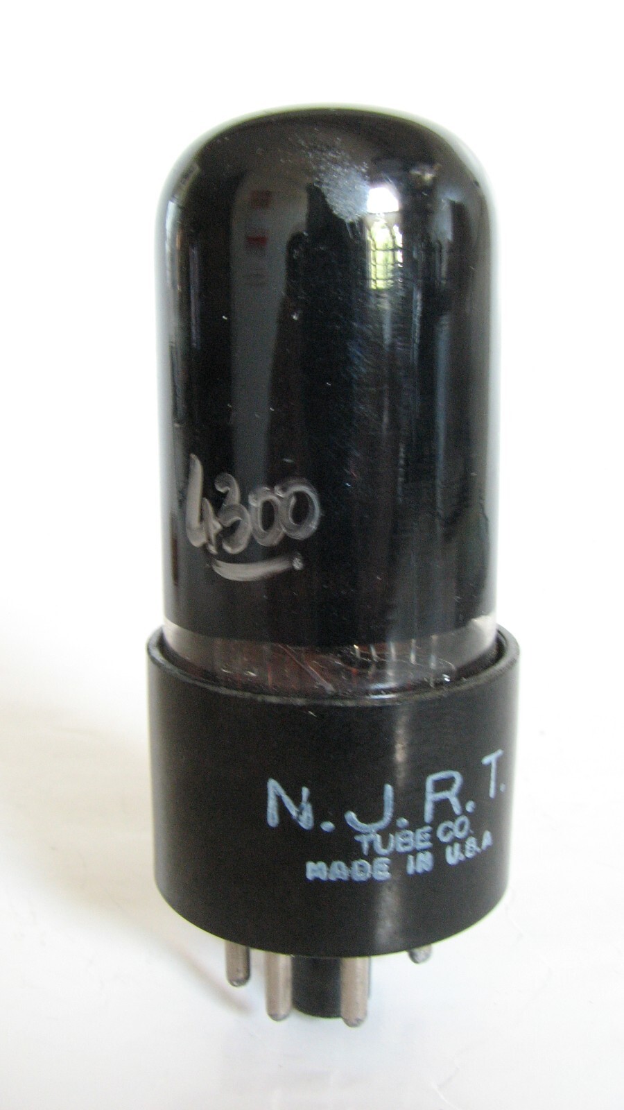 1955 Tung-Sol/NJRT 6V6GT BLACK GLASS Tube - Hickok 539B Tests @ 4300, Min:2600