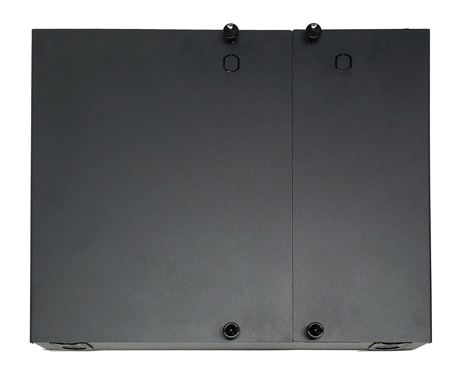 12 Fiber Dual Door Wall Mount w/6 LC Duplex Adapter PatchOnly 62.5/125 Multimode