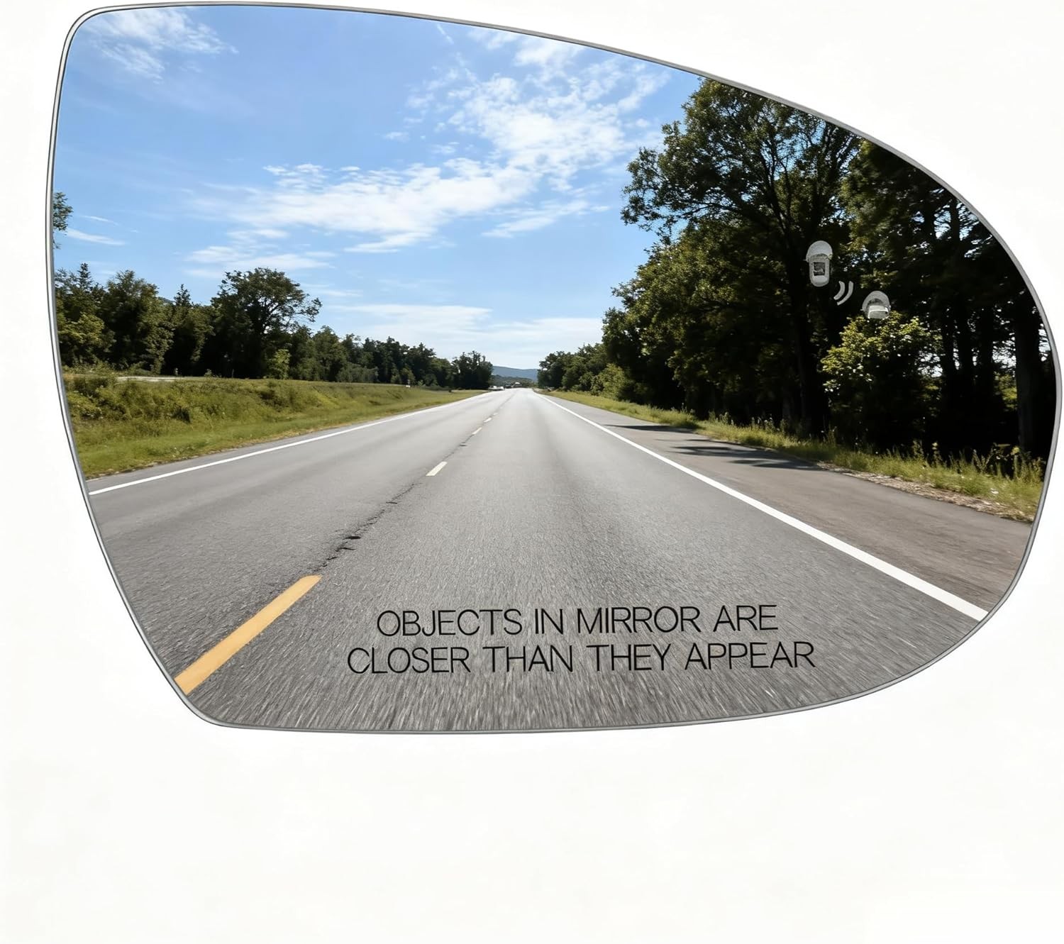 Compatible with 2016-2021 Hyundai Tucson Passenger Side Mirror Glass - Right ...