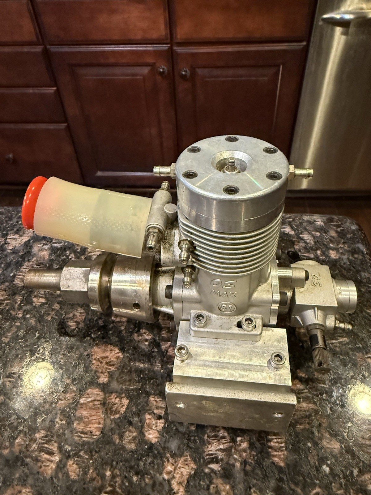 OS 81 Nitro Engine