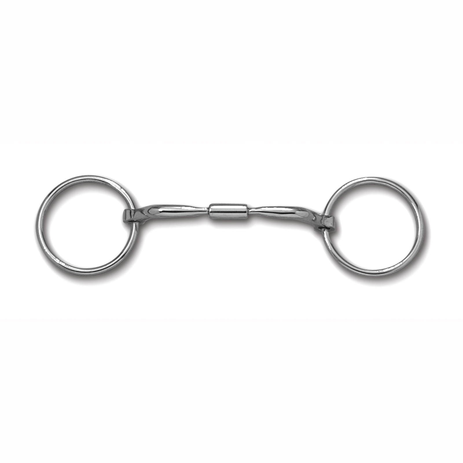 Myler Loose Ring Comfort Snaffle Wide Barrel MB 02 (5", Stainless Steel)