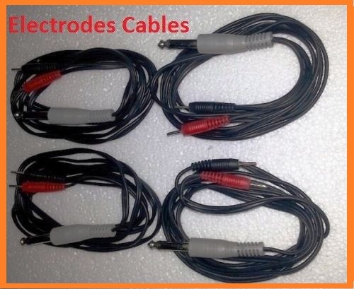 Dynoplus 4 Channel Accessories Electrode Lead Wires Cable for Electro.therapy %K