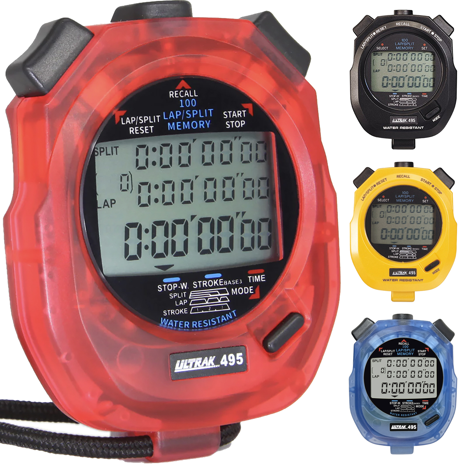 Ultrak 495-100 Dual Split Memory Stopwatch