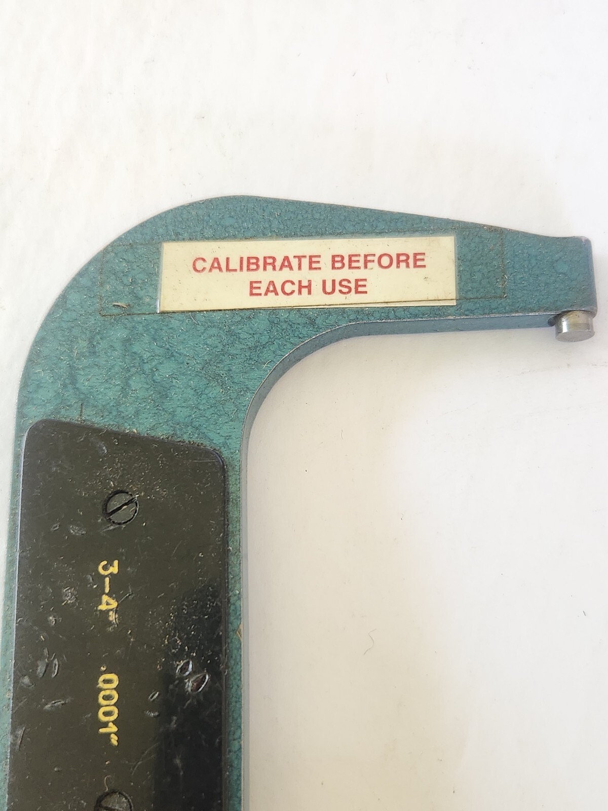 3 - 4 " Outside MICROMETER .0001 "