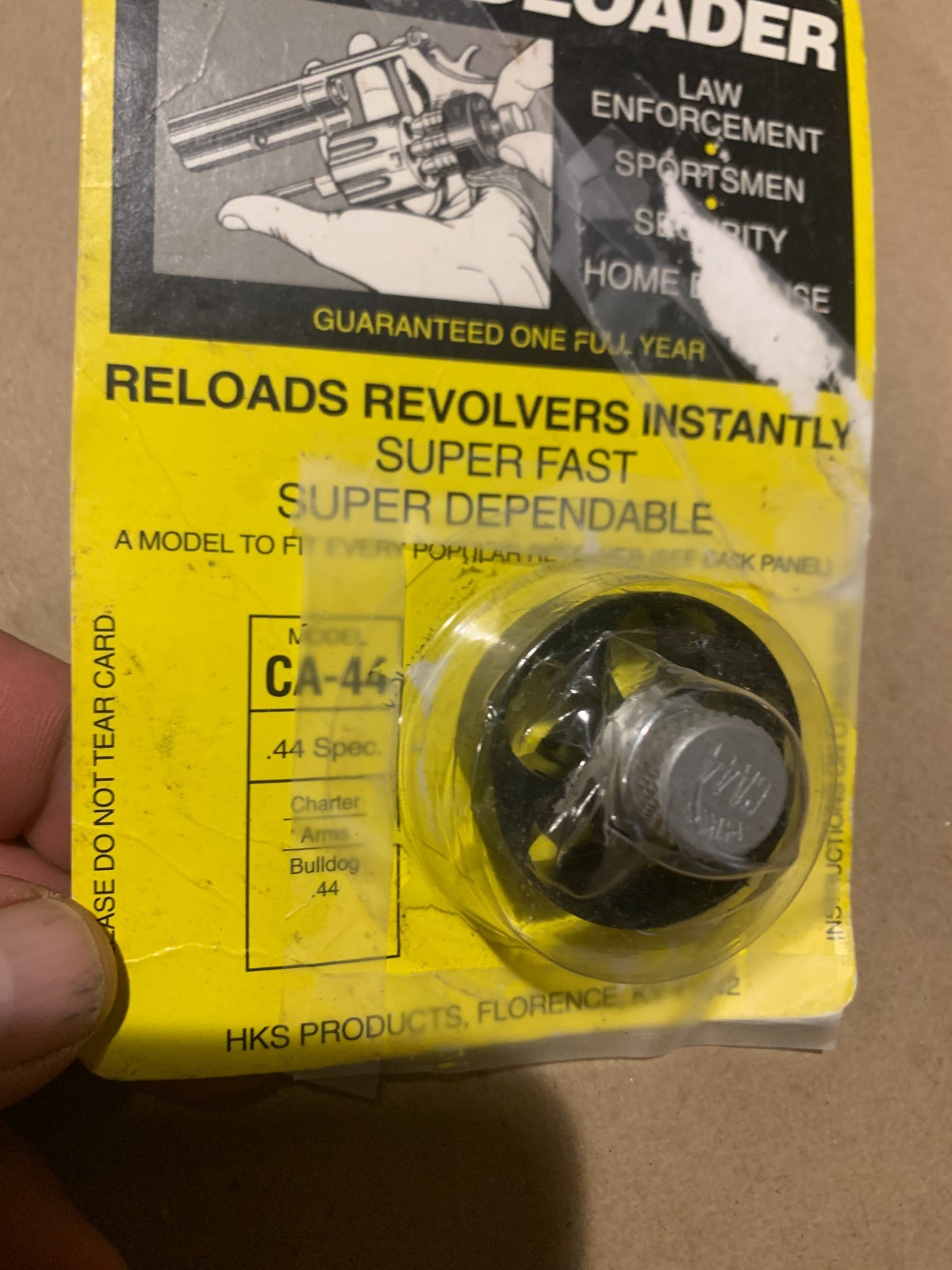 HKS Speedloader for Charter Arms 5 Shot 44 Special