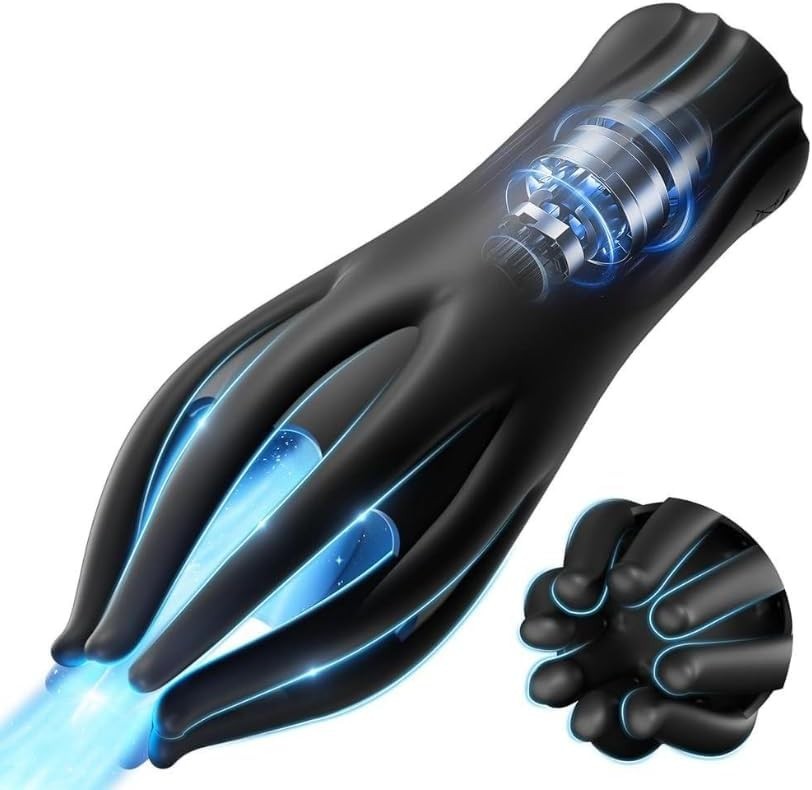 Automatic Male Massager with 7 Modes: Vibration / Suction / Rotation / Thrusting