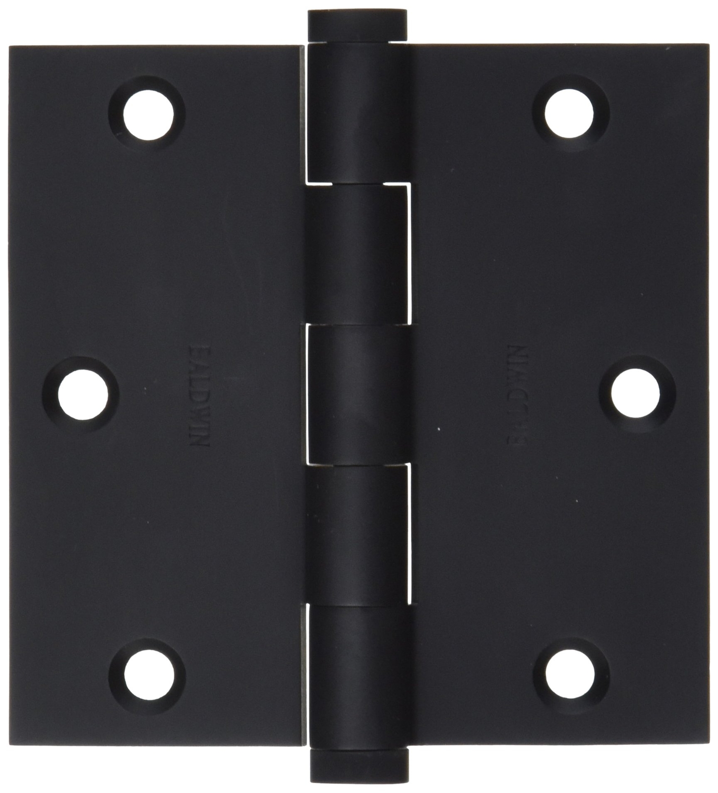 Baldwin 1035190I Square Mortise Hinge, Black