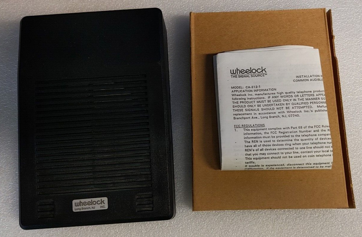 Cooper Wheelock CA-312-1 Telco Common Audible Control Module