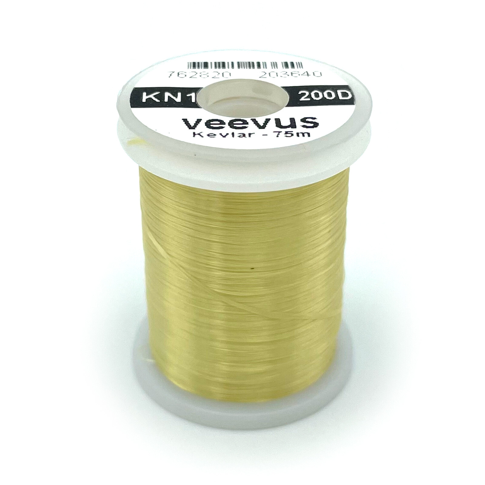 VEEVUS KEVLAR THREAD - Fly Tying 75 Meter Spool Yellow Made With Kevlar NEW!