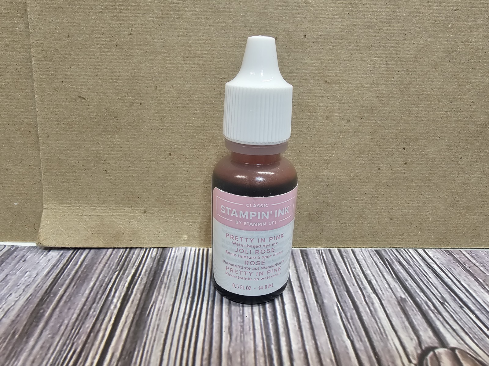 STAMPIN' UP! PRETTY IN PINK Classic Ink Refill FULL NEVER OPENED