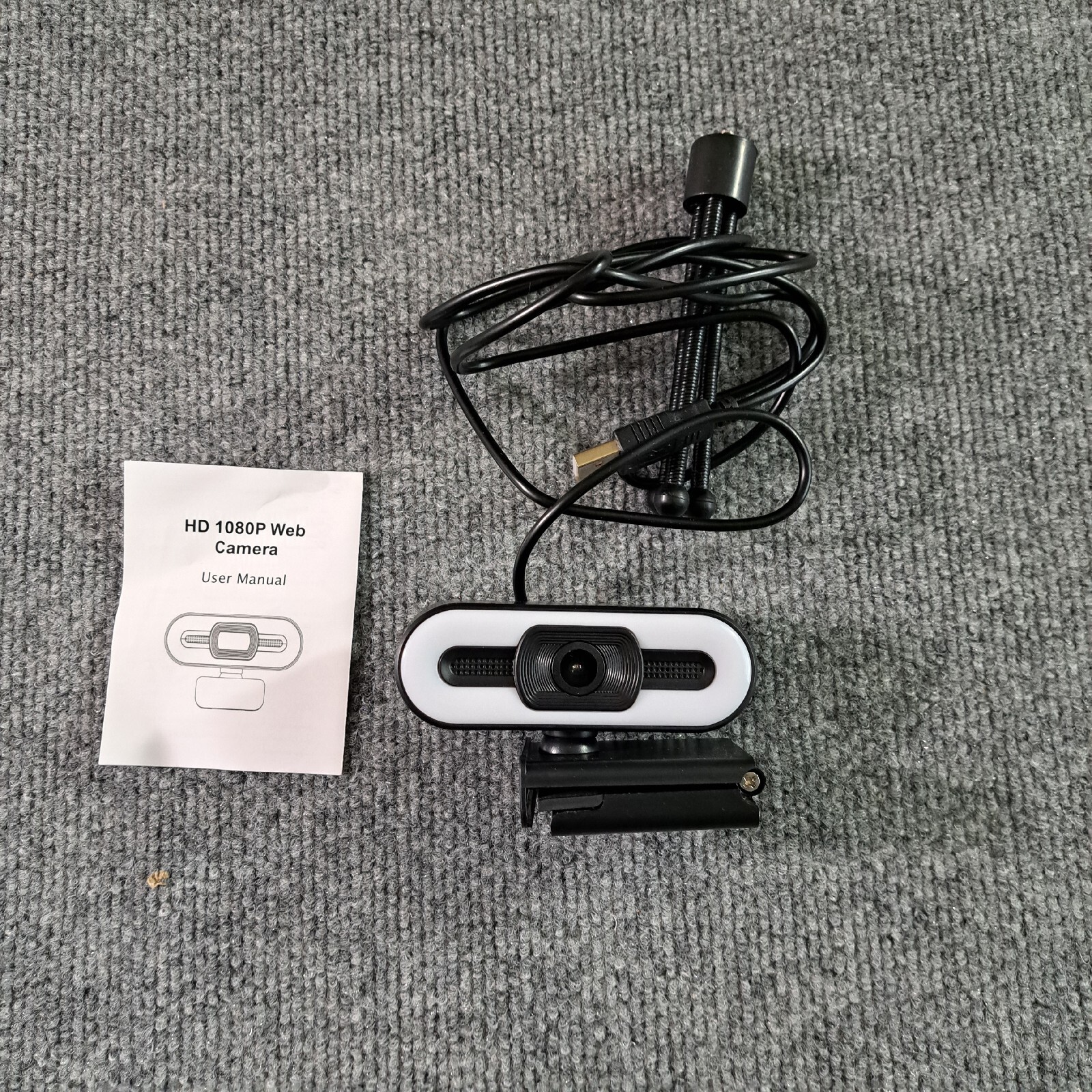 USB Webcam 1080P With Built In Mic Plug And Play
