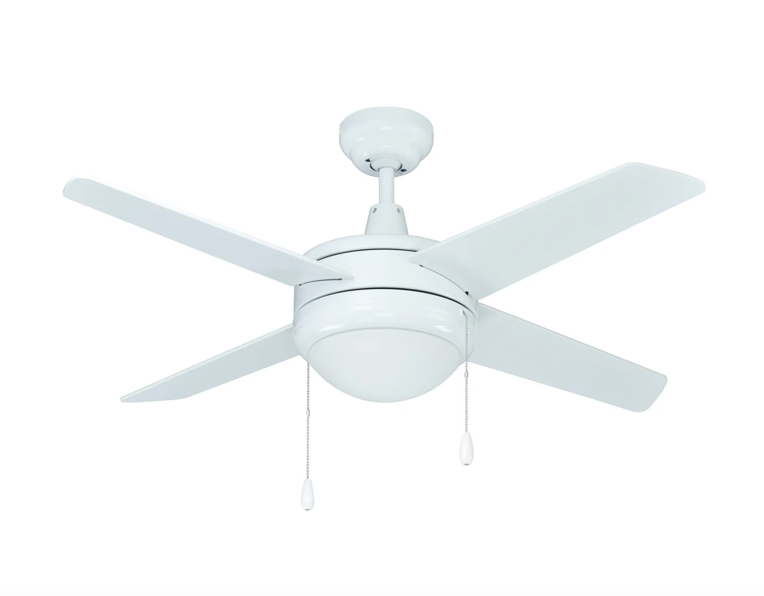 Royal Pacific RP Lighting Europa IV 4-Blade 52" Sweep LED Ceiling Fan - White