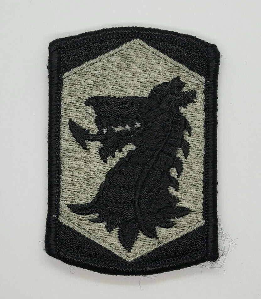 US ARMY 404TH CHEMICAL BRIGADE PATCH - ACU