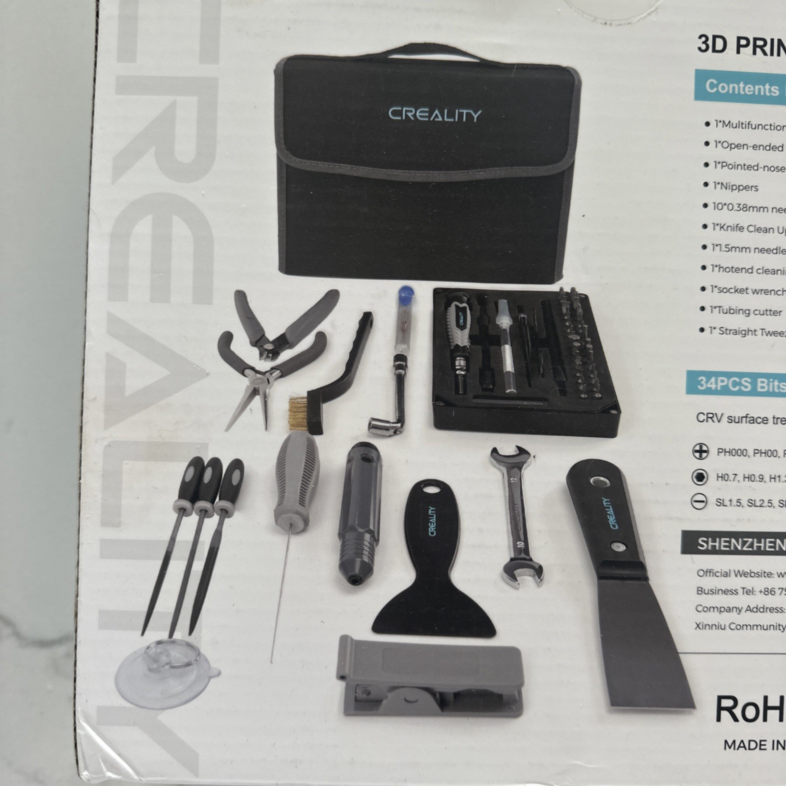 Creality 3D Printer Tool Wrap Kit Pro - New