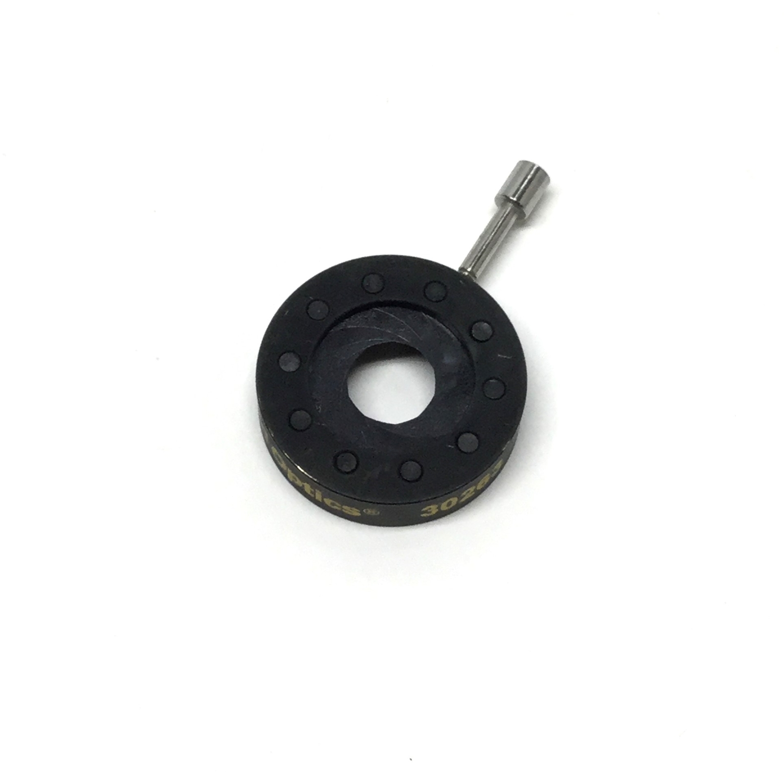 Edmund Optics 30-263 Iris Diaphragm Aperture, Ø0.8mm to 12mm, Ø19.8mm OD x 5mm