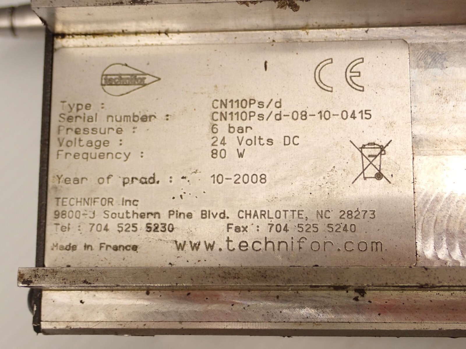 CN110PS - TECHNIFOR - CN110PS/D Module EngravER