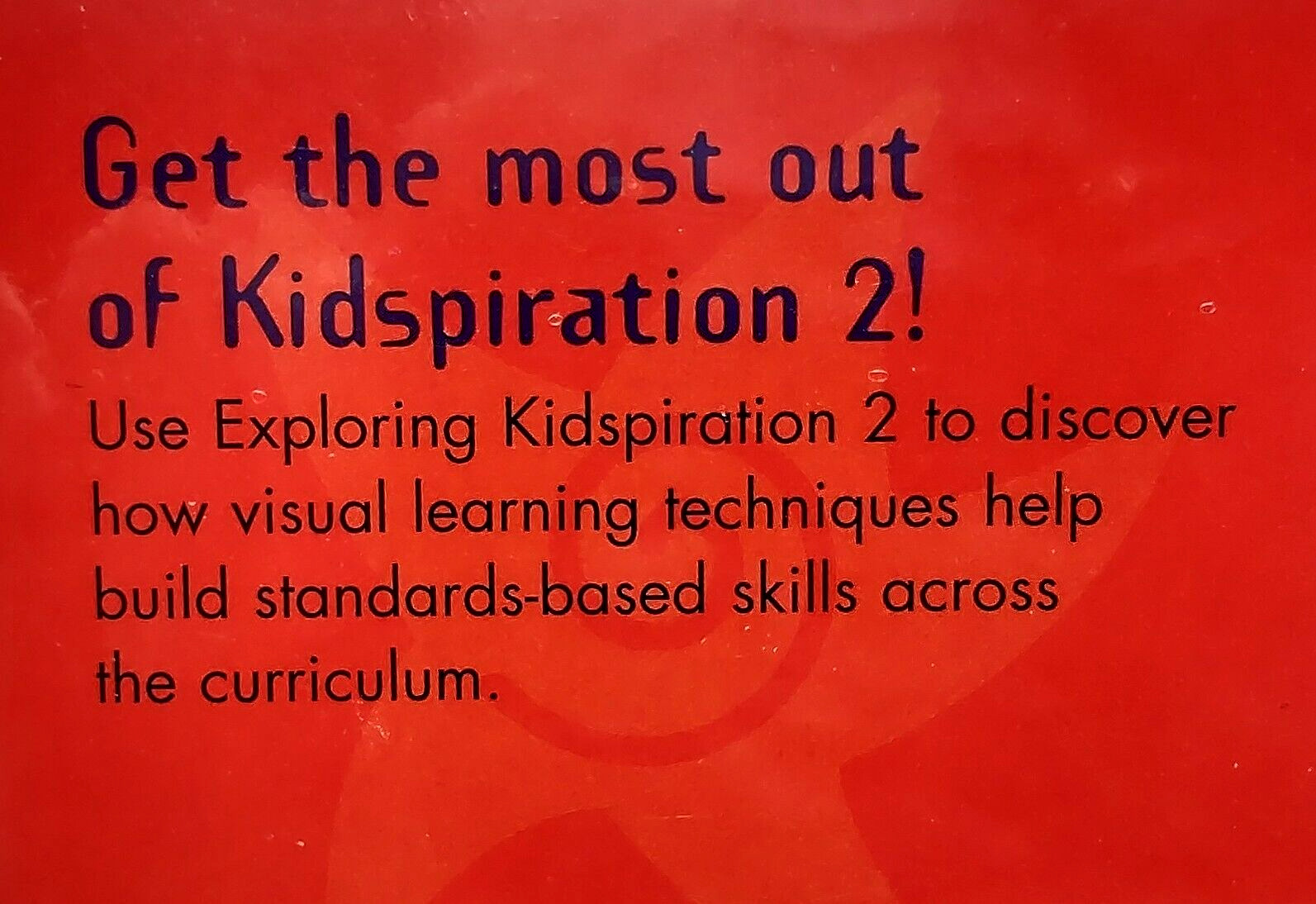 Exploring Kidspiration Interactive Training CD Digipak Sealed