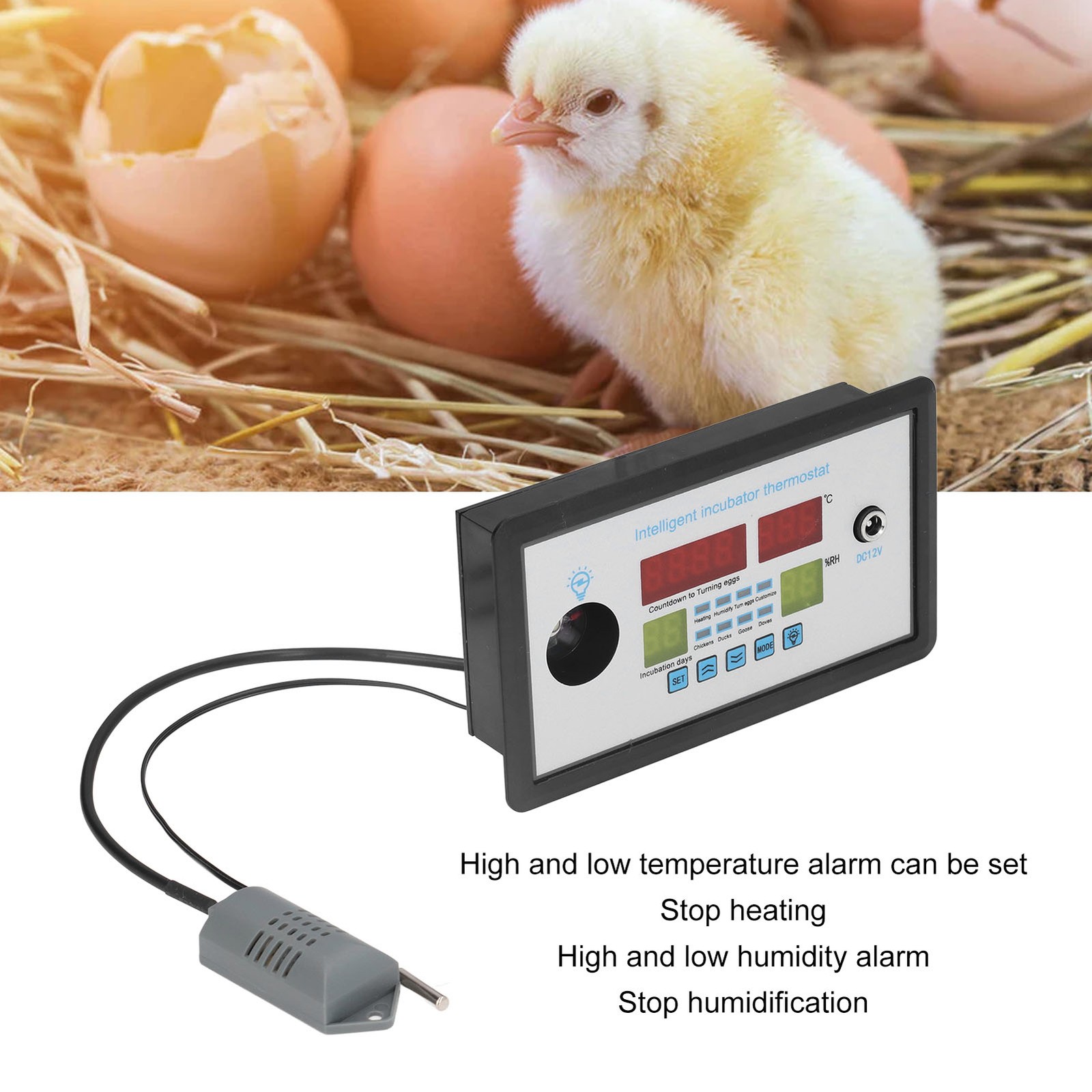 Intelligent Incubator Thermostat Automatic Egg Incubator Controller Thermostat