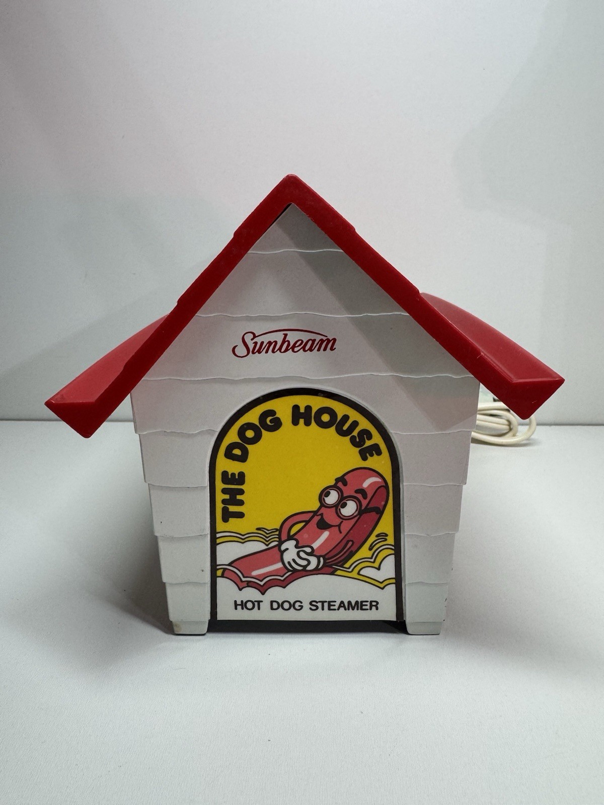 Vintage Sunbeam THE DOG HOUSE Hot Dog Steamer Kitchen Appliance WORKING
