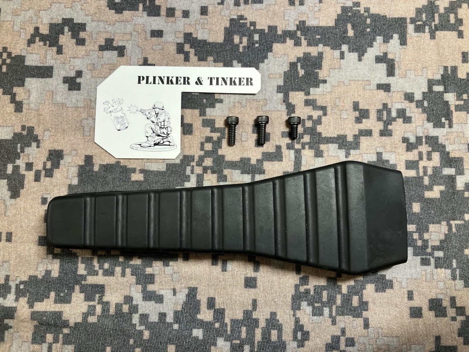 Benjamin Bulldog Butt Pad and Extra Stock Screws