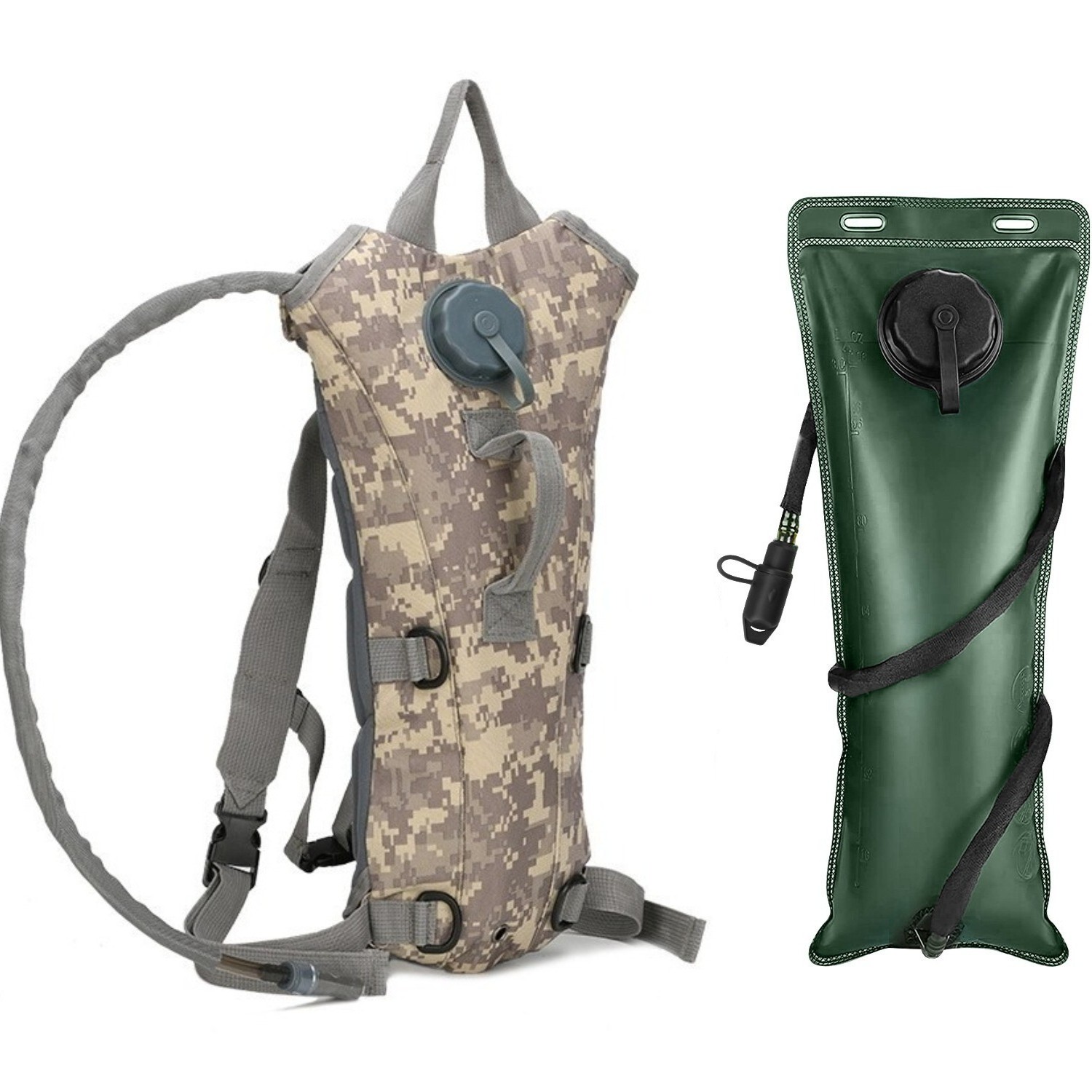 Water Bladder Bag Hydration Backpack Pack Cycling Hiking Camping Outdoor Running